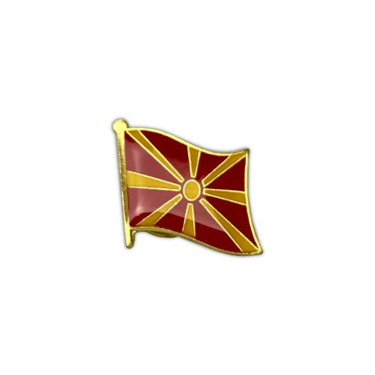 Broche / Speldje vlag Macedonie