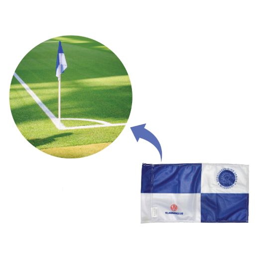Cornervlag bedrukken