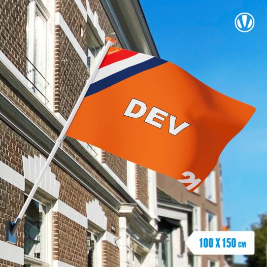 DEV 21 vlag 100x150cm