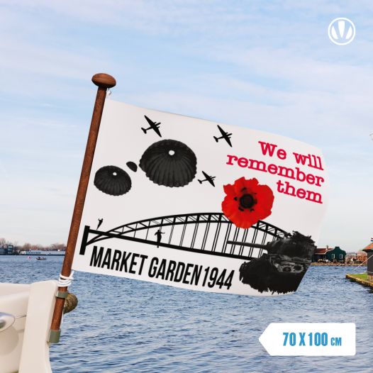 Herdenkingsvlag Operatie Market Garden 70x100cm
