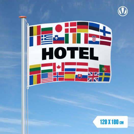 Hotel vlag 120x180cm