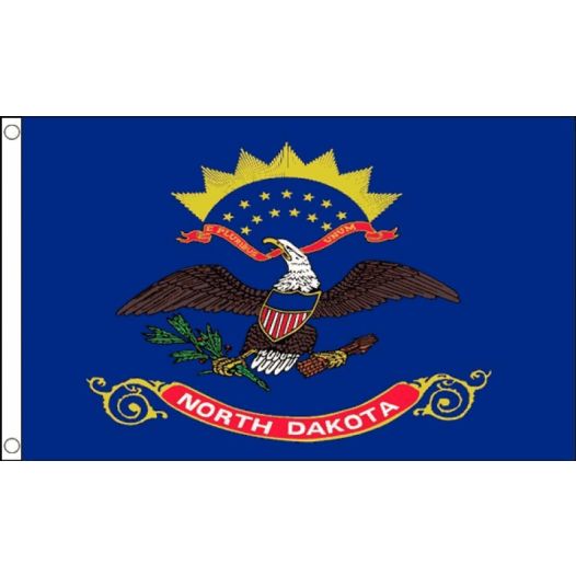 Vlag North Dakota 90x150cm | Best Value
