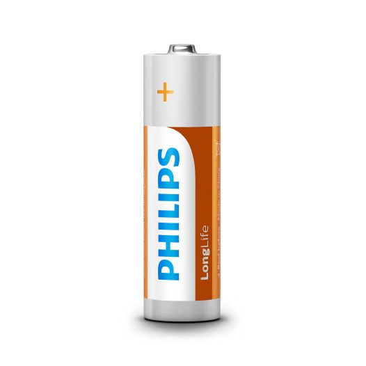 Batterij AA Longlife PHILIPS 1,5 V