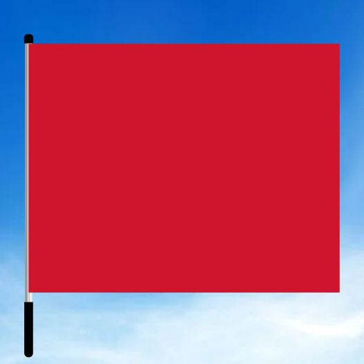 Rode vlag Formule 1 voor circuits