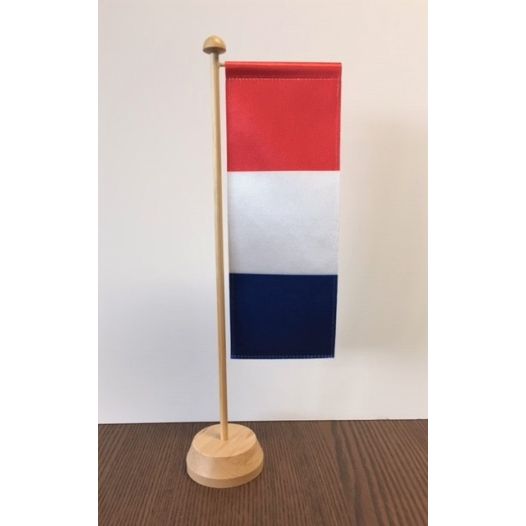 Tafelstandaard banier voor tafel banier 8x20cm hout