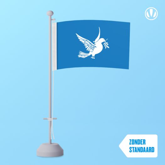 Tafelvlag Vrede - Vredesvlag 10x15cm