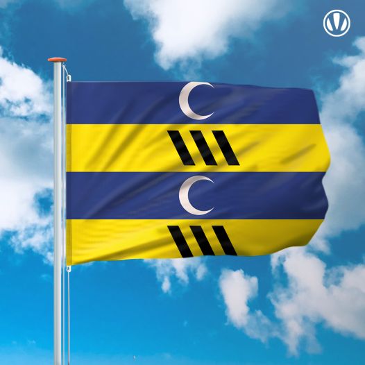 Grote vlag Ameland 150x225