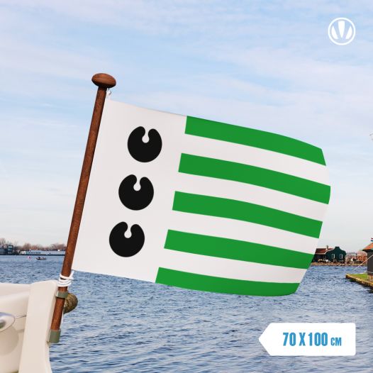 Vlag Bloemendaal 70x100cm