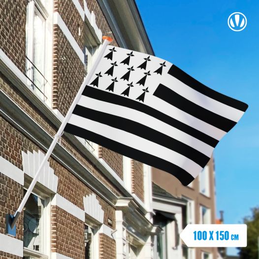 Vlag Bretagne 100x150cm