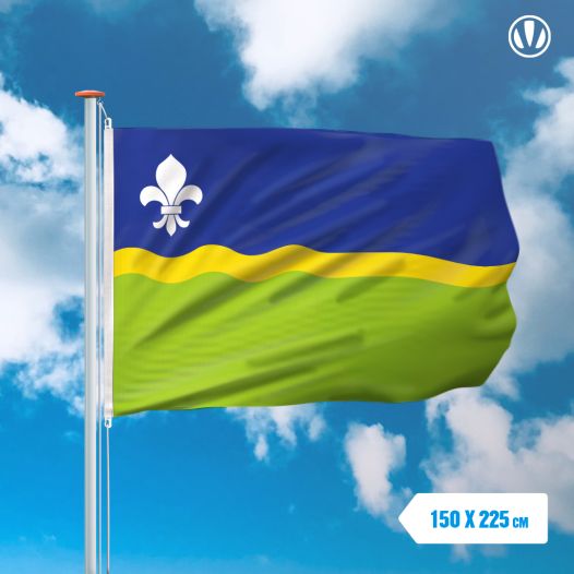 Vlag Flevoland 150x225cm
