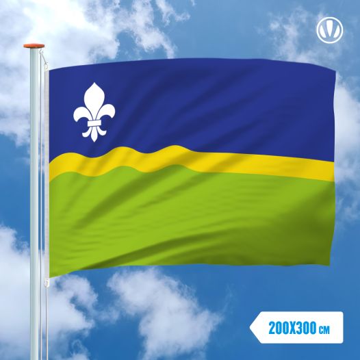 Vlag Flevoland 200x300cm