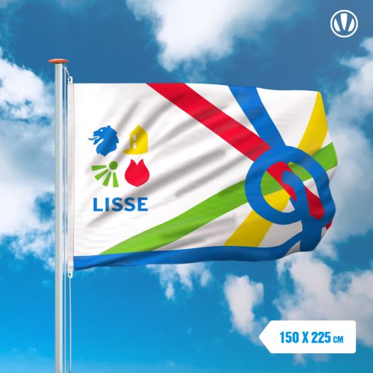 Vlag Lisse 150x225cm