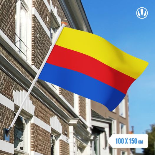 Vlag Noord Holland 100x150 Spunpoly