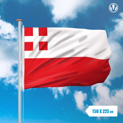 Vlag Utrecht 150x225cm Utrechtse Provincievlag