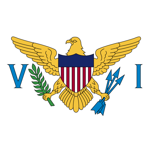 Vlag Amerikaanse Maagdeneilanden 30x45cm