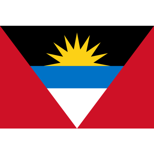 Vlag Antigua en Barbuda 70x100cm