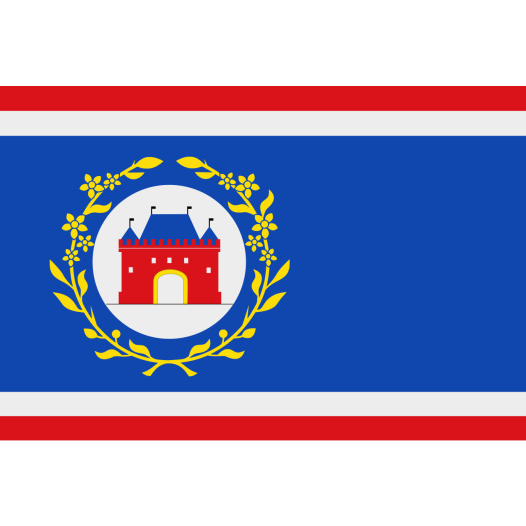 Vlag Elburg 30x45cm