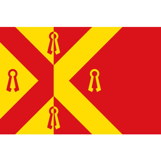 Vlag Gennep 70x100cm