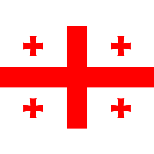 Vlag Georgië 50x75cm