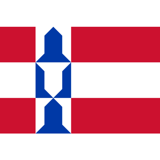 Vlag Houten 30x45cm