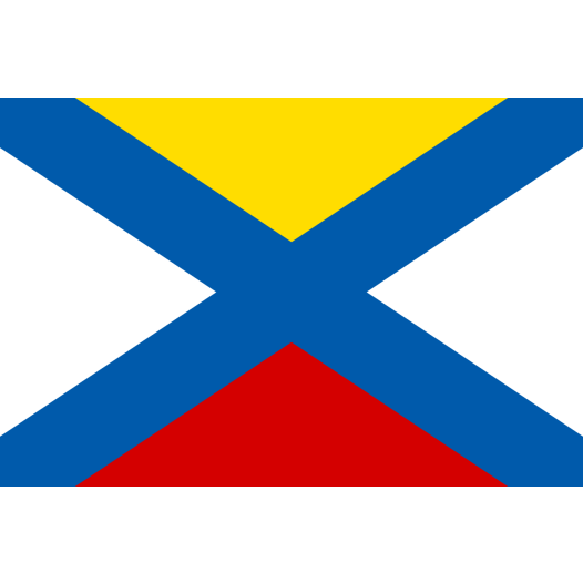 Vlag Katwijk 80x120cm