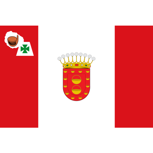 Vlag La Gomera 50x75cm
