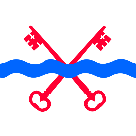 Vlag Leiderdorp 30x45cm