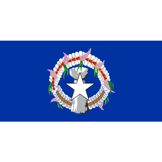 Vlag Noordelijke Marianen 30x45cm