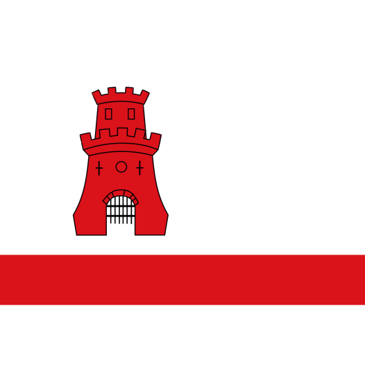 Vlag Rijnsburg 30x45cm
