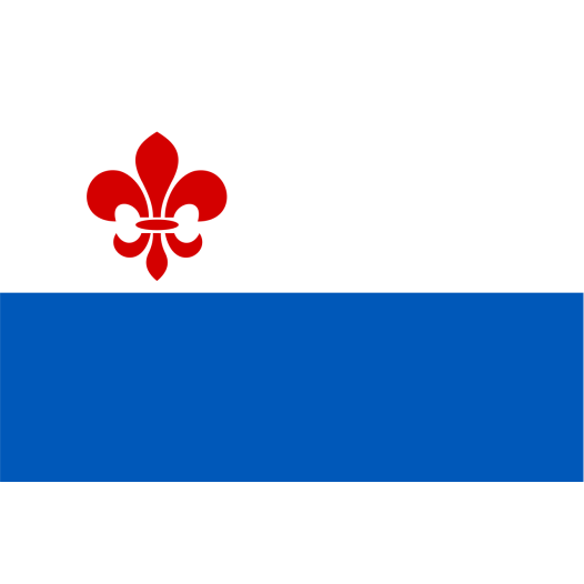 Vlag Roermond 50x75cm