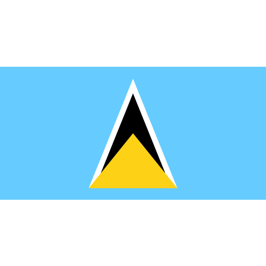 Vlag Saint Lucia 70x100cm