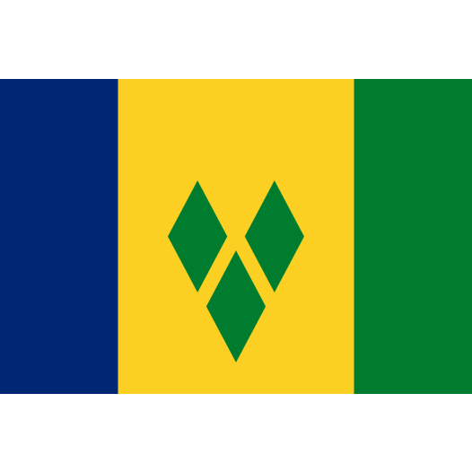 Vlag Saint Vincent en de Grenadines 70x100cm