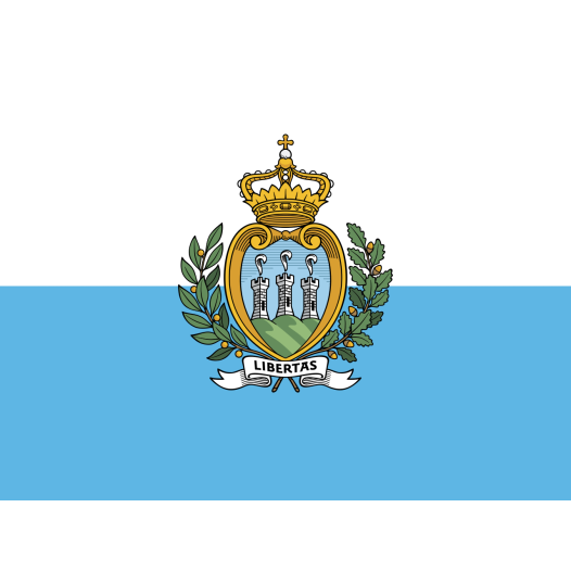 Vlag San Marino 50x75cm