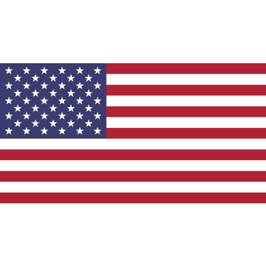 Vlag Verenigde Staten 100x150cm - Glanspoly