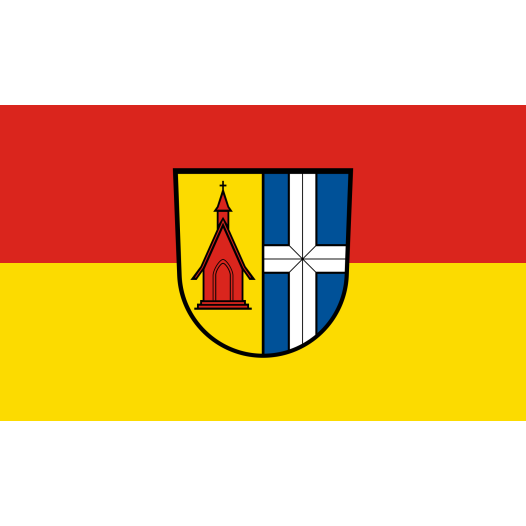 Vlag Waghäusel 100x150cm