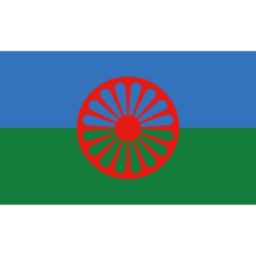 Zigeuner Vlag 150x225cm