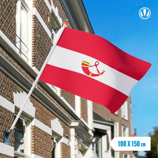 Voormalige vlag Hoorn 100x150cm