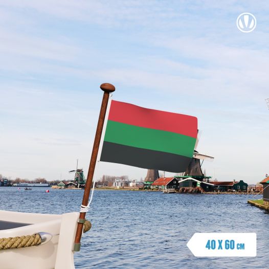 Vlag Aalsmeer 40x60cm Spunpoly