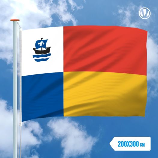 Grote vlag Almere 200x300cm