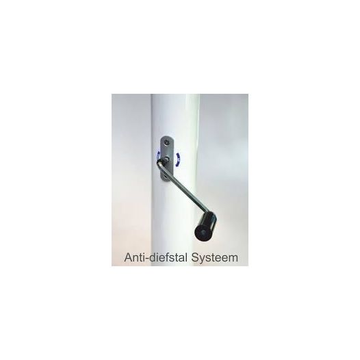 Liersysteem met slinger voor vlaggenmast 90mm