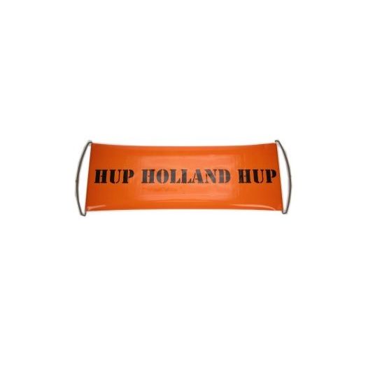 Hup Holland Hup oranje spandoek handbanner EK | WK auto-scrolling