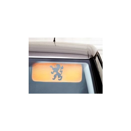 Zonneklep Oranje Auto