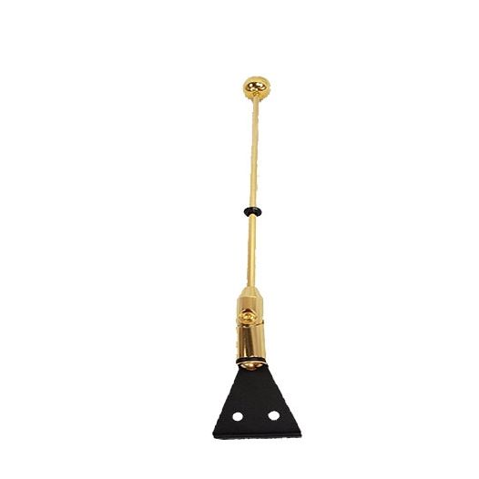 Luxe autovlag standaard Goud verguld voor aan de motorkap