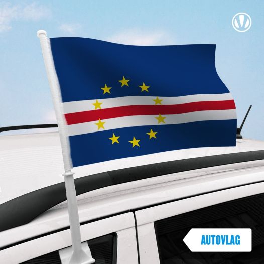 Autovlag kaapverdie 30x45cm