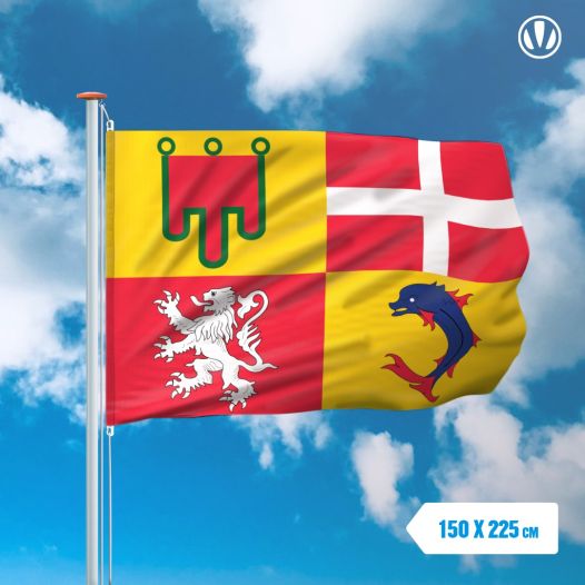 Vlag Auvergne 150x225cm