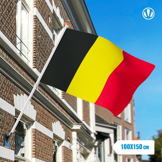 Belgische vlag België 100x150cm