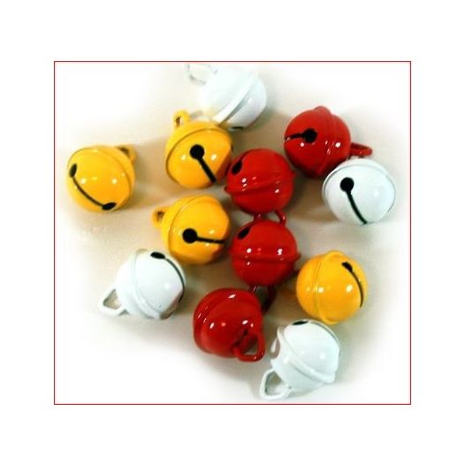 Belletjes Oeteldonk Rood Wit Geel 15mm