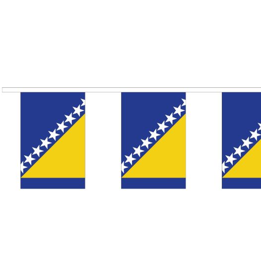 Bosnië Herzegovina vlaggenlijn, vlaggenlijn Bosnie Herzegovina, Bosnië, Herzegovina