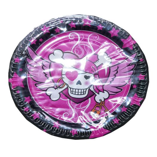 Borden Pirate Girl 8 stuks