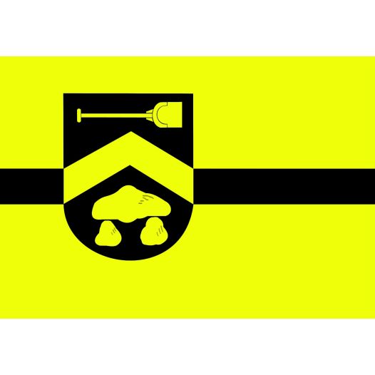 Vlaggetje Borger Odoorn, Vlag Borger Odoorn, 20x30cm, Vlaggetje bootvlag Borger Odoorn